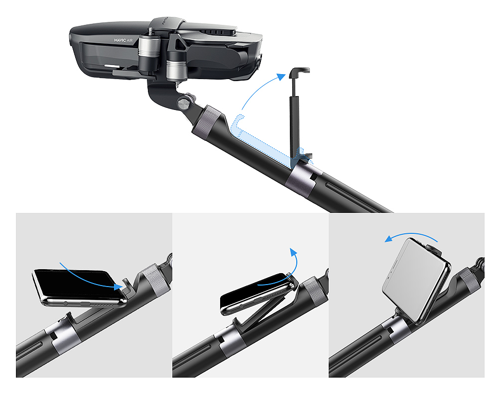 DJI，运动摄影，自拍，物尽其用，