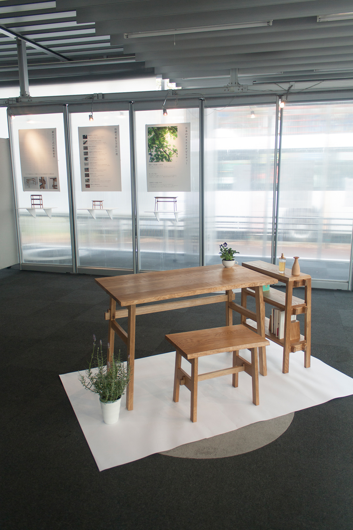 KUMIKI，furniture，Collection，Japan，woodiness，Table and stool，Mortise and tenon，