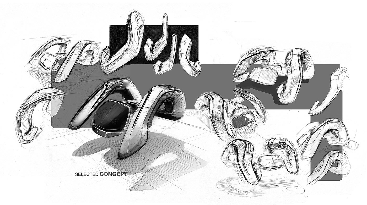 geely，Ubee ，sketch，industrial design，product design，