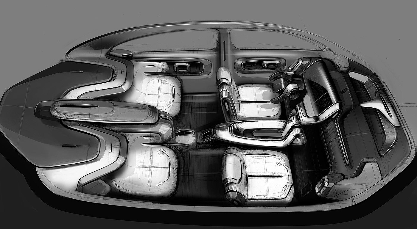 geely，Ubee ，sketch，industrial design，product design，