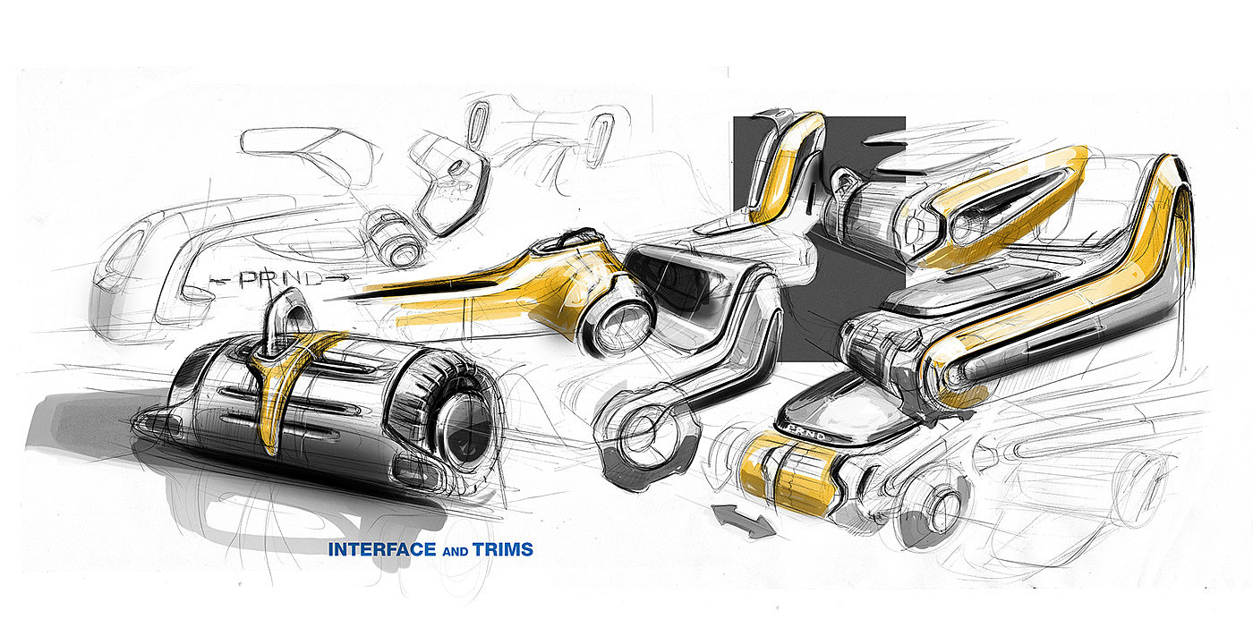 geely，Ubee ，sketch，industrial design，product design，