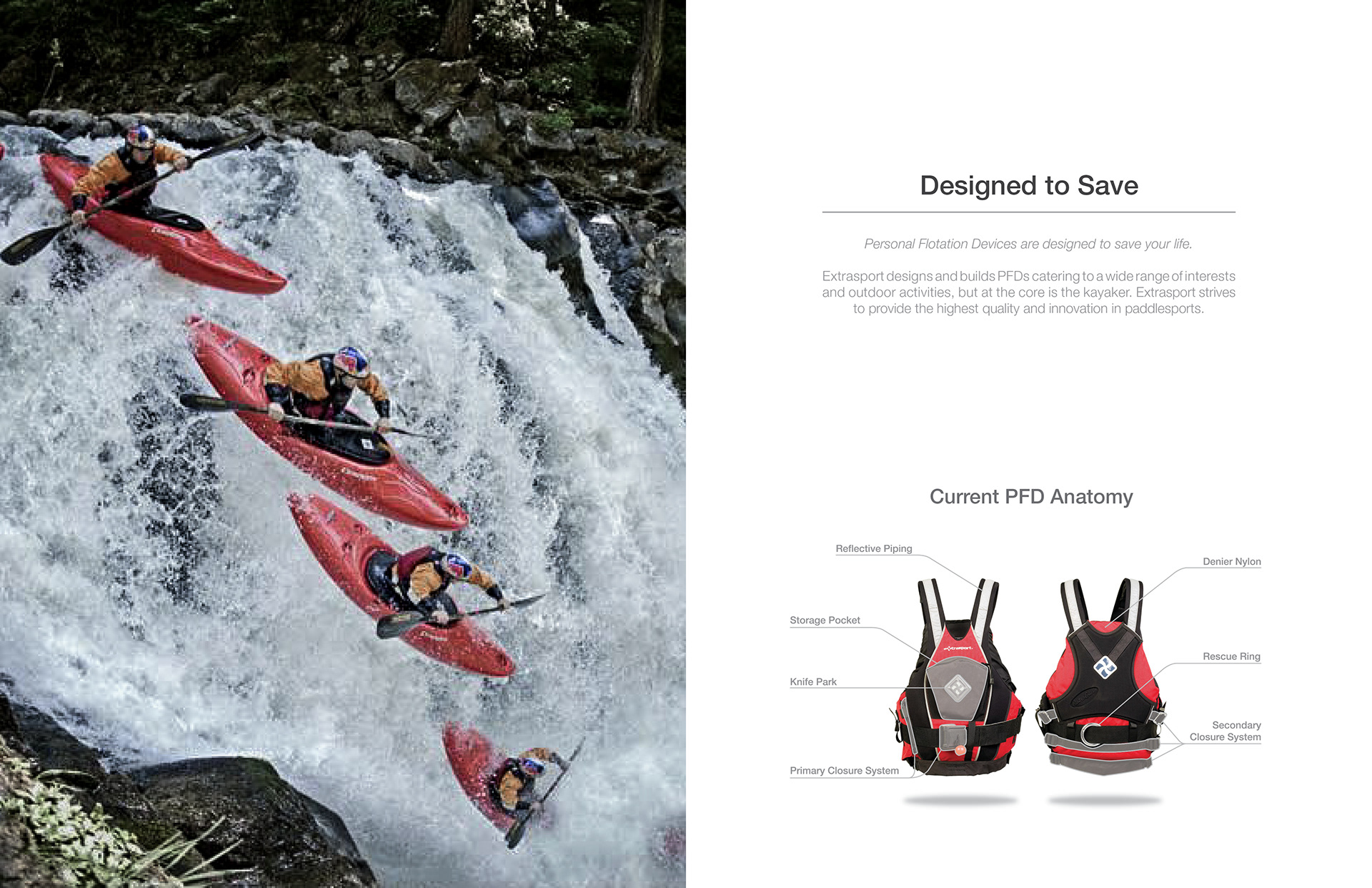 black，life jacket，EXTRA SPORT，