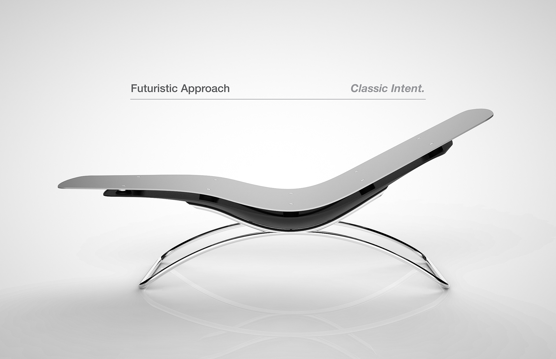 Minimalist，product design，deck chair，chair，