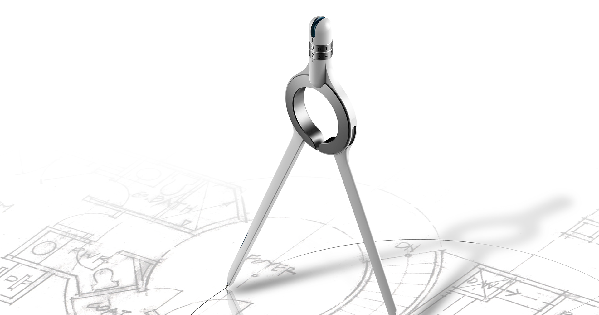 compasses，Metal，measure，