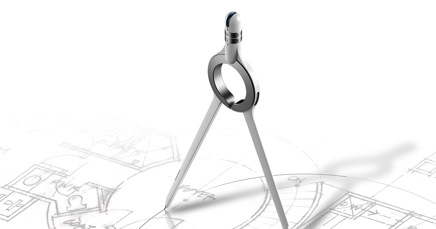 compasses，Metal，measure，
