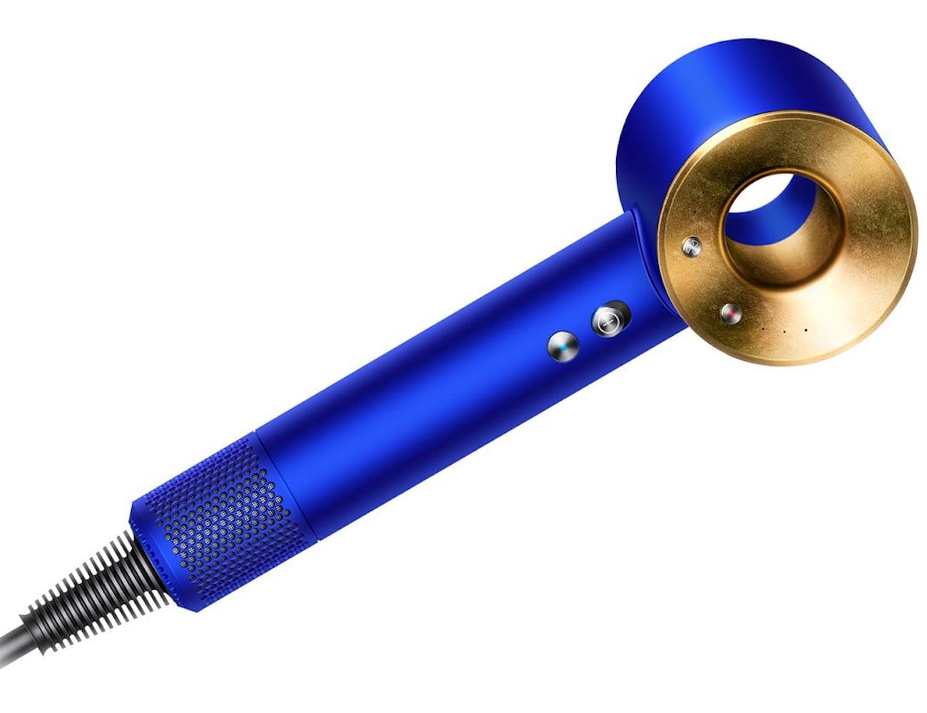 Dyson，Golden hair dryer，blue，
