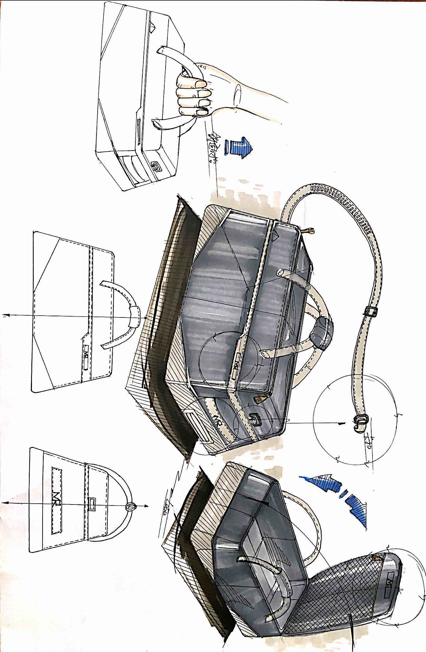 Luggage design，