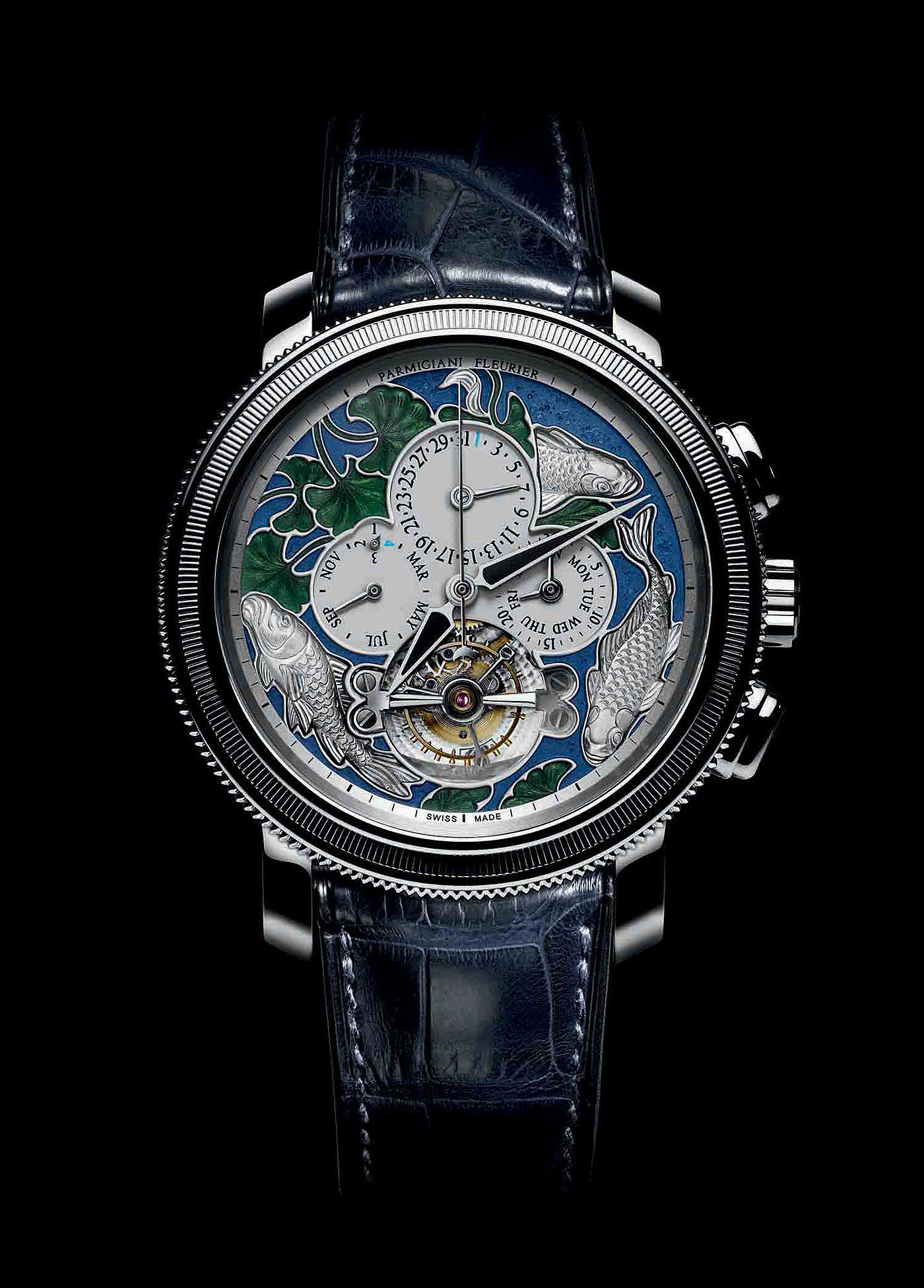 珐琅，浮雕，手表，PARMIGIANI，