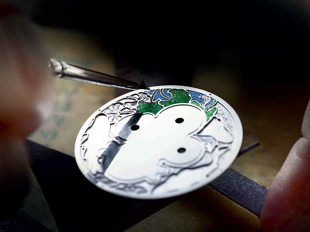 Enamel，relief，Wrist watch，PARMIGIANI，