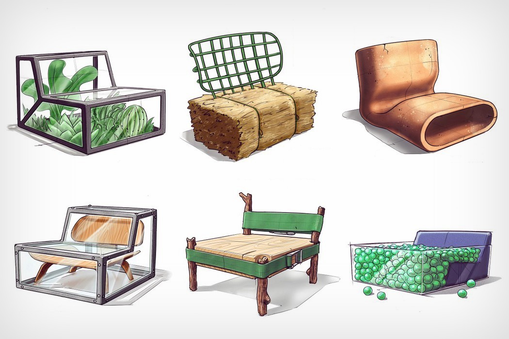 sketch，furniture design ，NICHOLAS BAKER，