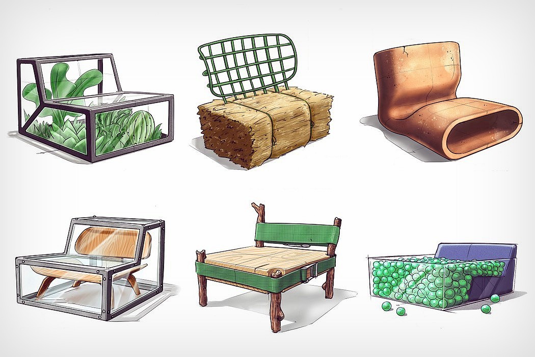 sketch，furniture design ，NICHOLAS BAKER，