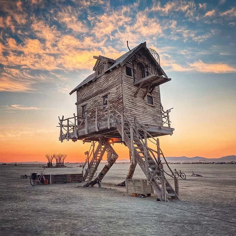 2018 burning man festival，burning man，Photo，Black Rock City，