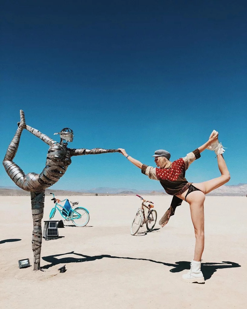 2018 burning man festival，burning man，Photo，Black Rock City，