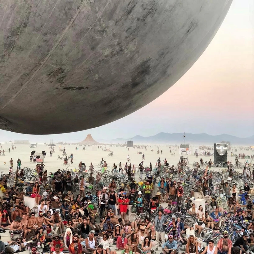 2018 burning man festival，burning man，Photo，Black Rock City，