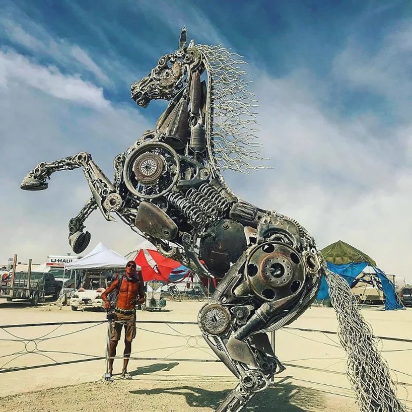 2018 burning man festival，burning man，Photo，Black Rock City，