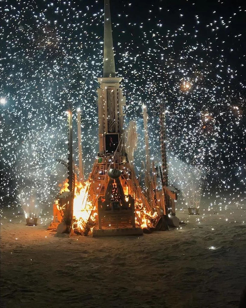 2018 burning man festival，burning man，Photo，Black Rock City，