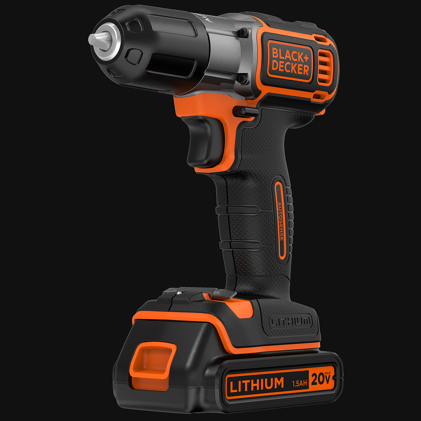 BLACK+ DECKER，black，Electric drill，AUTONCE，David Miller，