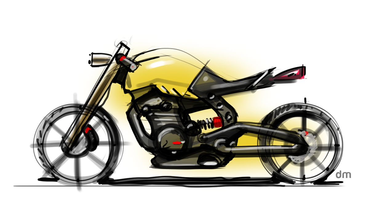 computer，Sketch，David Miller，Hand drawn，draft，