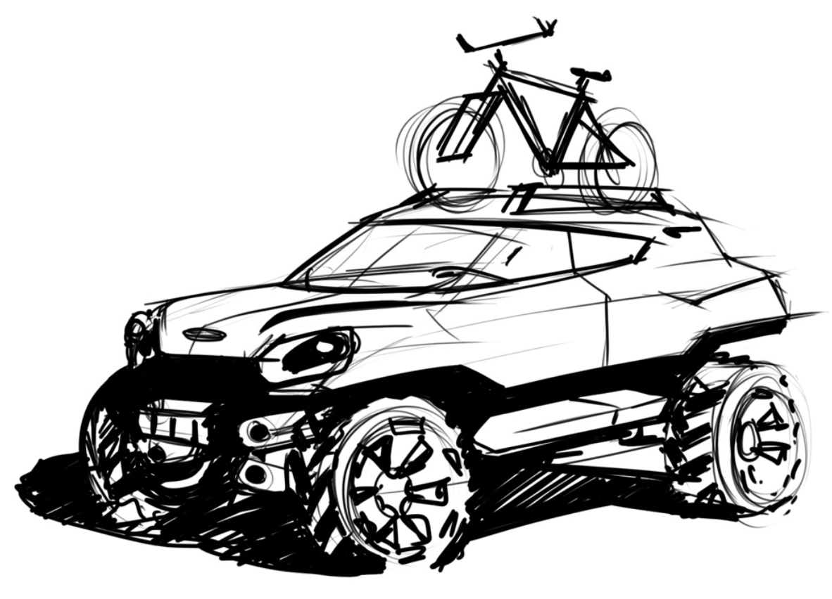 computer，Sketch，David Miller，Hand drawn，draft，