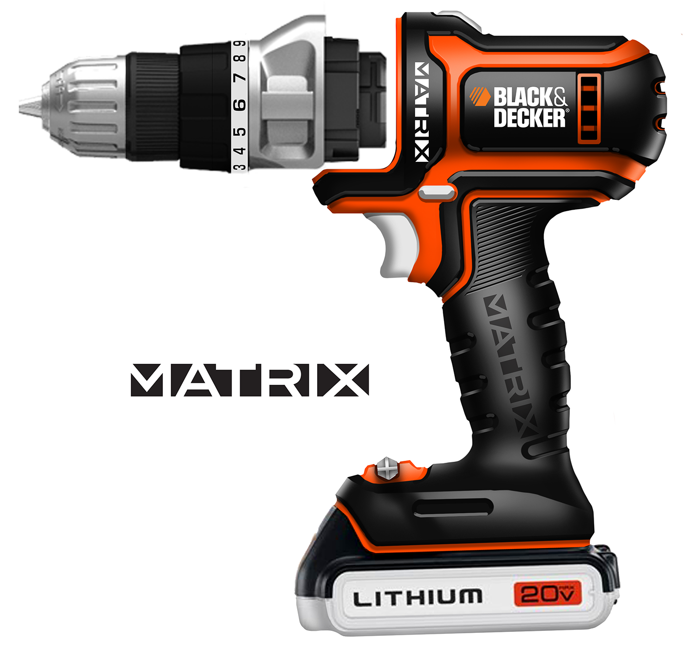 lighting，Electric drill，tool，BLACK+DECKER，David Miller，