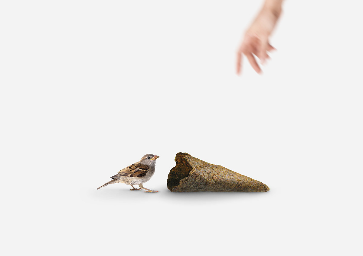 French fries packaging，packing design，Potato peel，