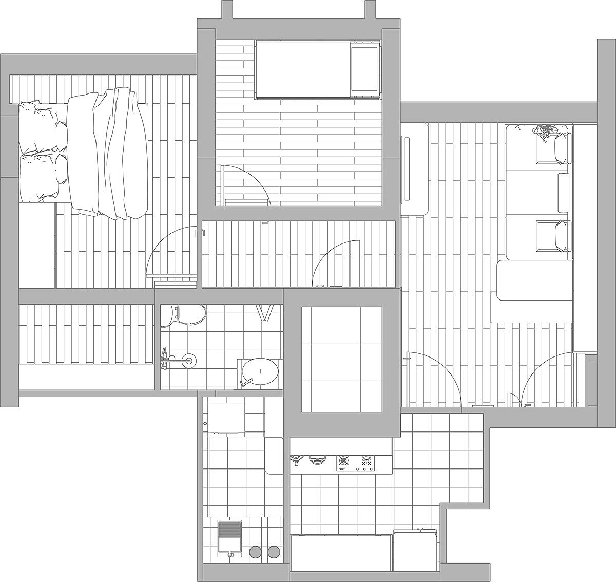 Interior design，Zen，Japanese tea culture，
