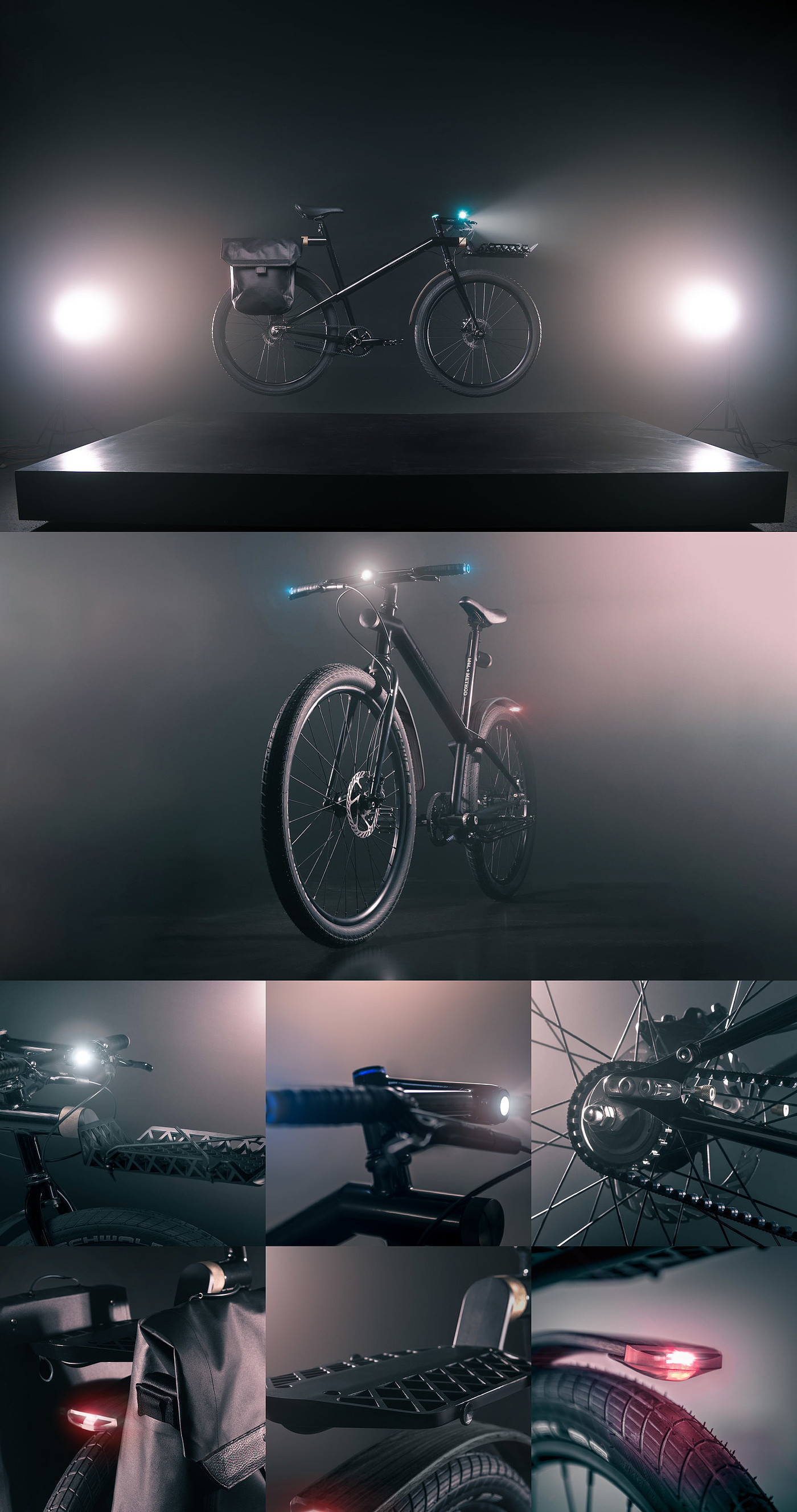 blackline，自行车，Chicago Blackl，产品设计，竞赛作品，