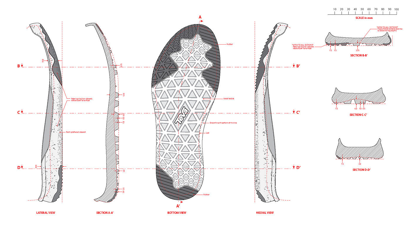 modern，户外，Teva Arrowood，女鞋，运动鞋，