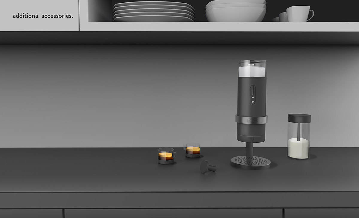 Italian style，Coffee machine，Stereoscopic，Yours，Household type，