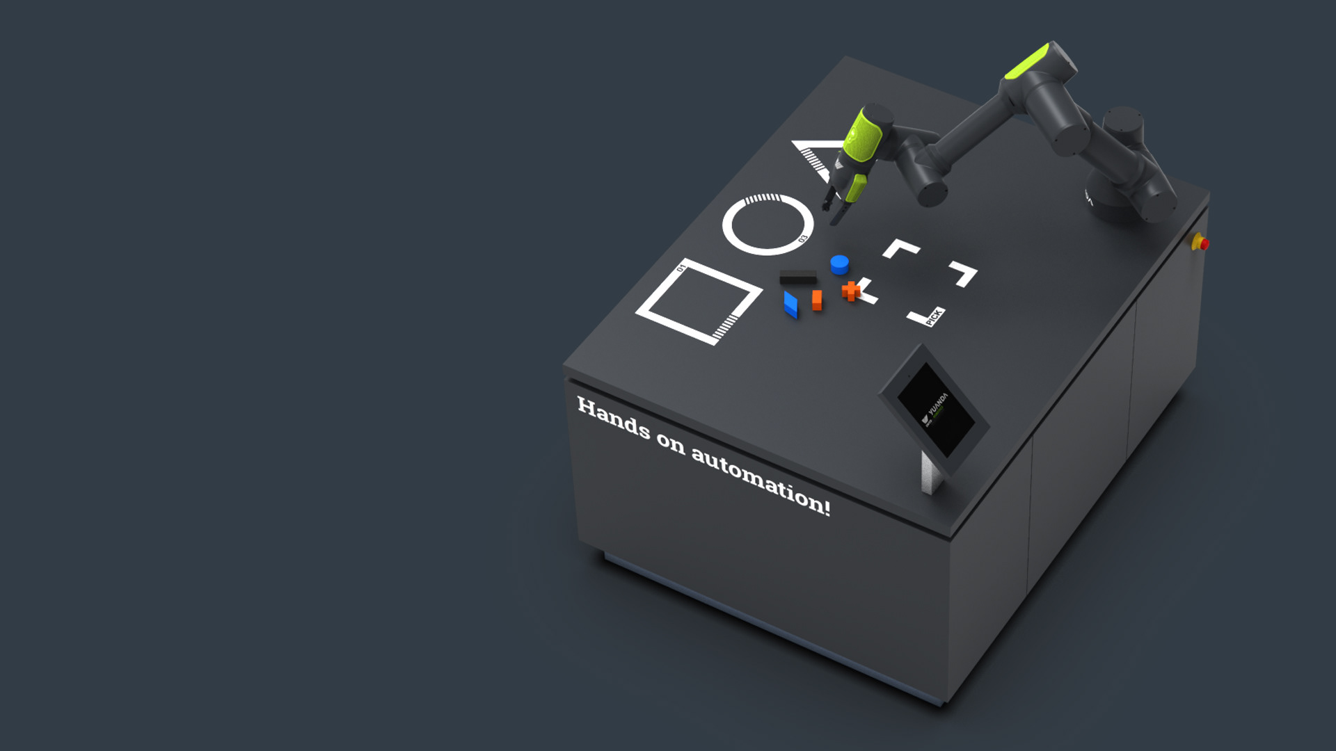 machine design，black，YUANDA Robotics，manipulator，