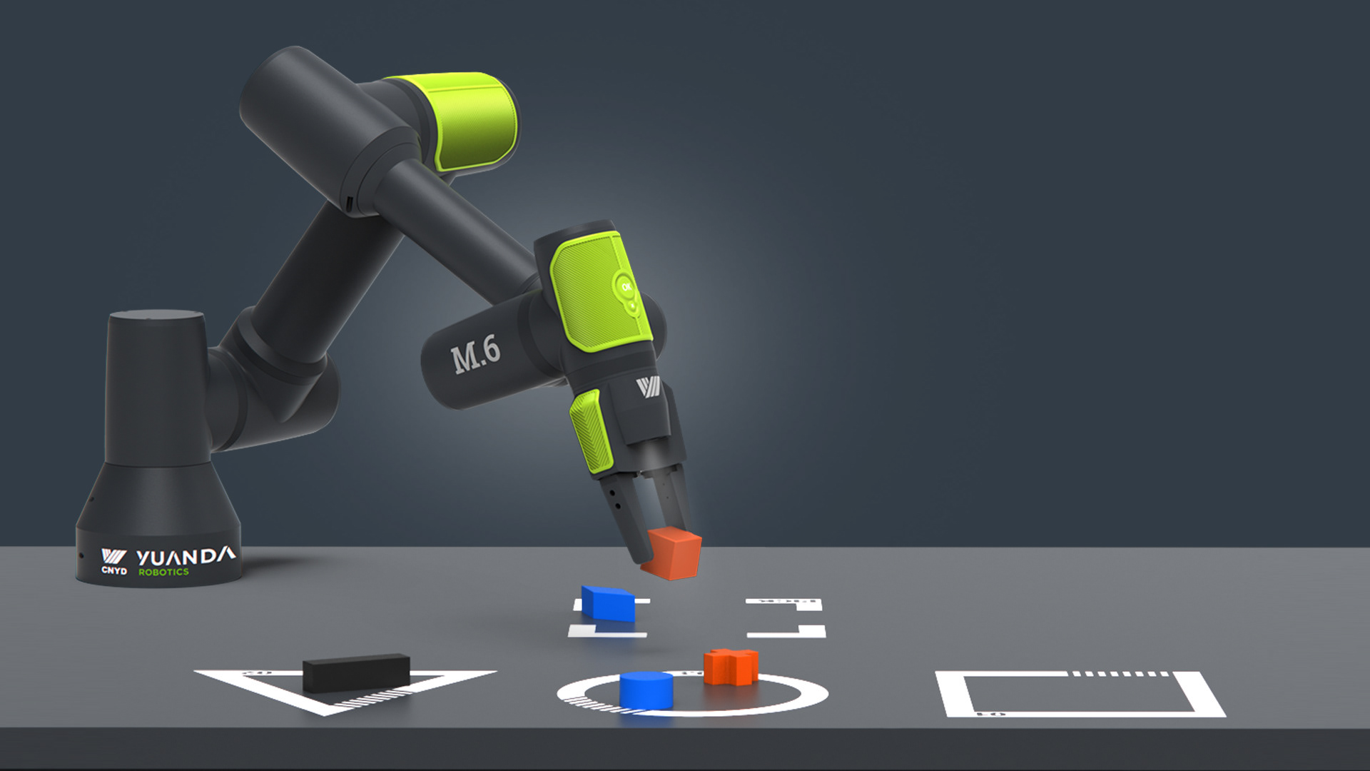 machine design，black，YUANDA Robotics，manipulator，