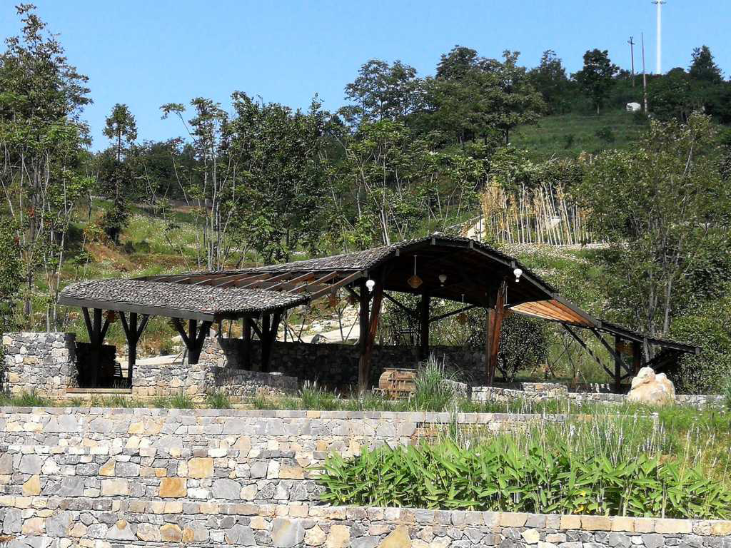 high-end, sophisticated and classy，high-grade，restaurant，communal facilities，Architecture，History and Modernity，bamboo weaving，handicraft，Cultural creation，history，Traditional handicraft，Landscape reconstruction，