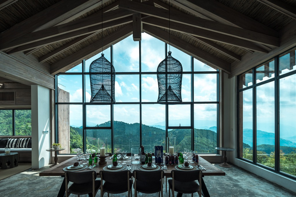 high-end, sophisticated and classy，high-grade，restaurant，communal facilities，Architecture，History and Modernity，bamboo weaving，handicraft，Cultural creation，history，Traditional handicraft，Landscape reconstruction，