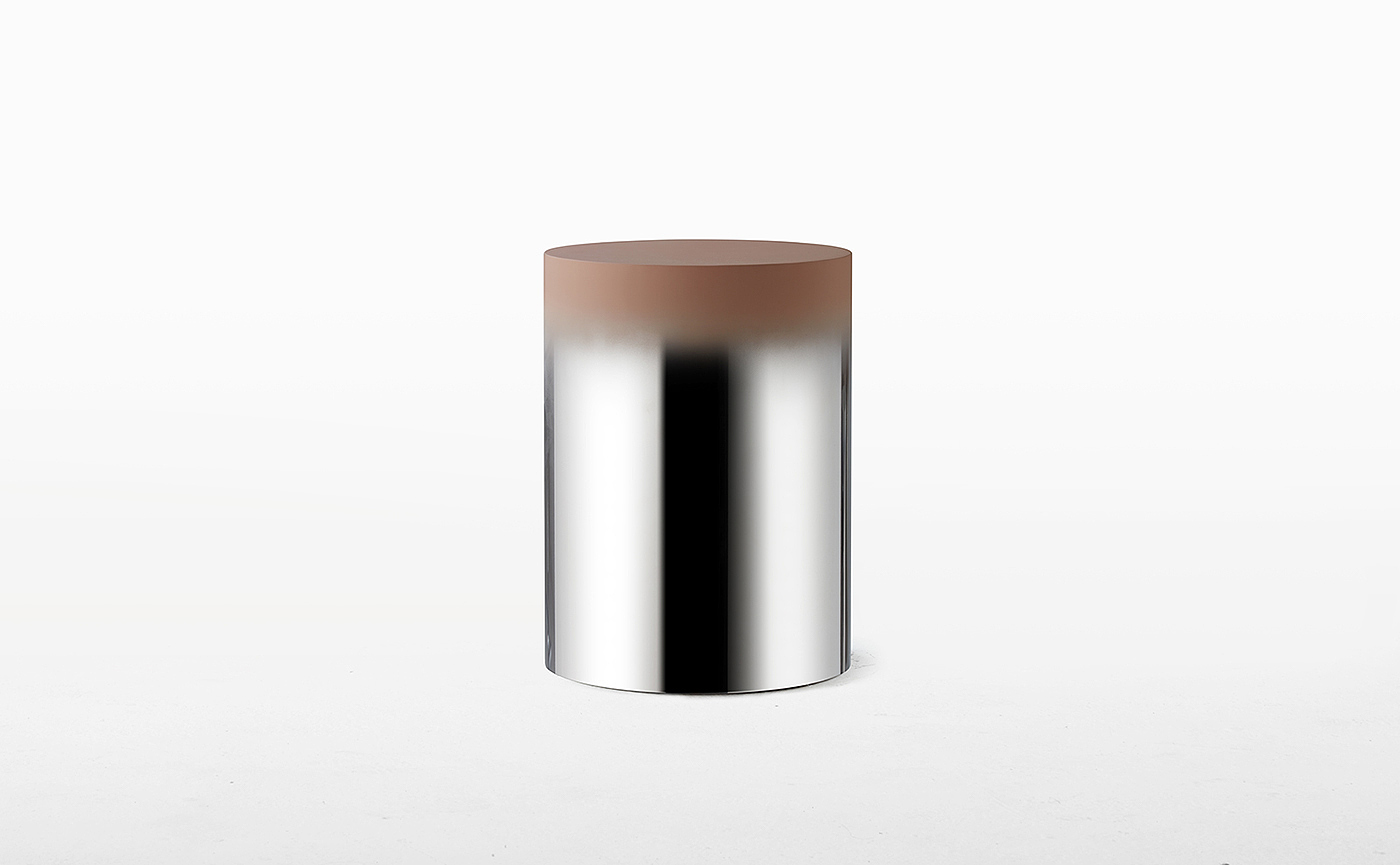 Mirror polishing，stainless steel，stool，Dokkaebi Stool，