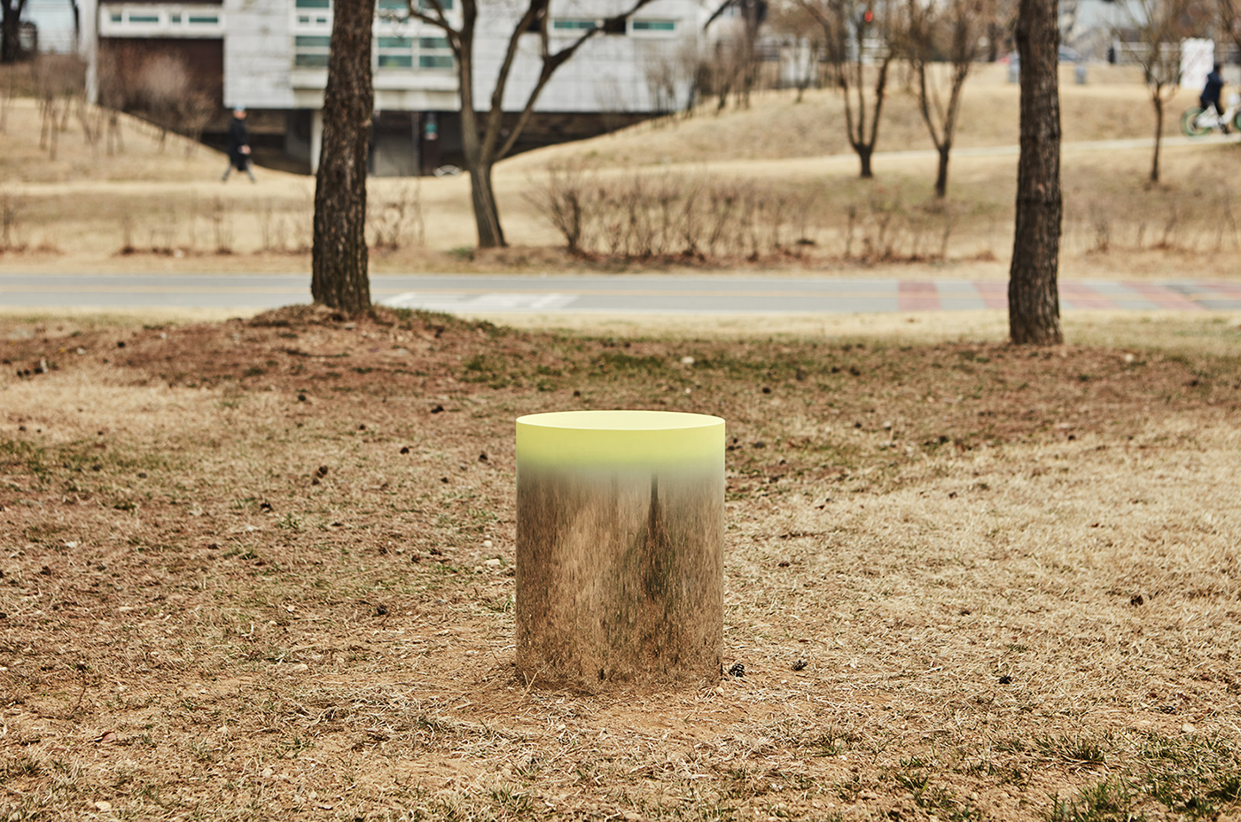 Mirror polishing，stainless steel，stool，Dokkaebi Stool，