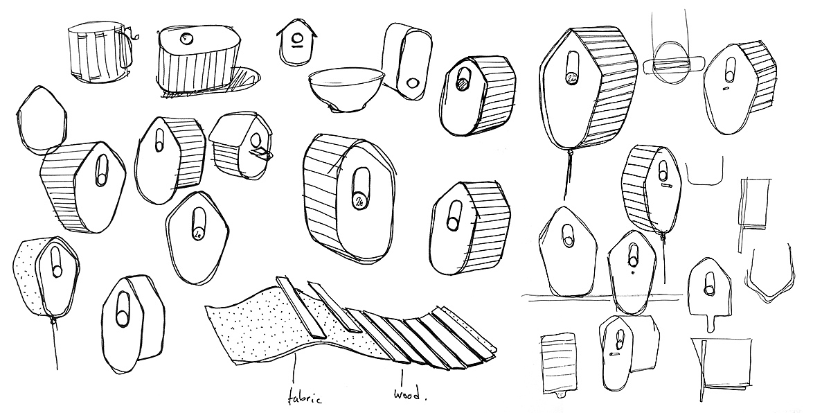 存钱，COLLECTÉ N°1，储蓄箱，限量版，草图，桦木胶合板，