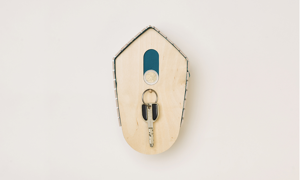 save money，Collection number 1，Savings box，Limited edition，sketch，Birch plywood ，