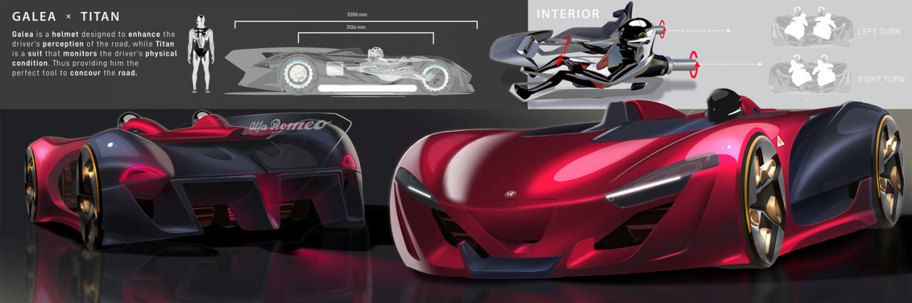 alpha，Thank you，Alpha Romeo，Concept Car，vehicle，