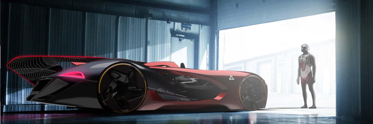 alpha，Thank you，Alpha Romeo，Concept Car，vehicle，