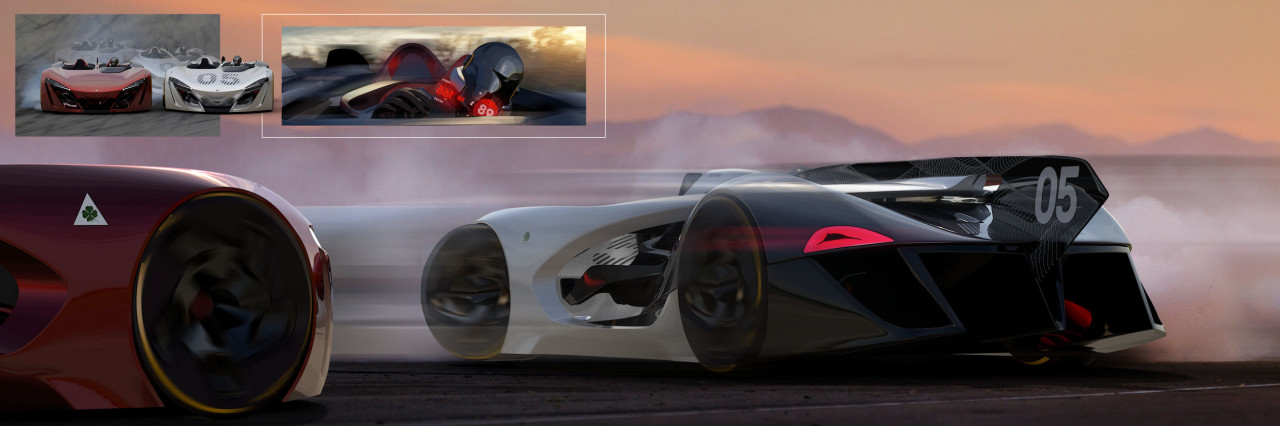 alpha，Thank you，Alpha Romeo，Concept Car，vehicle，