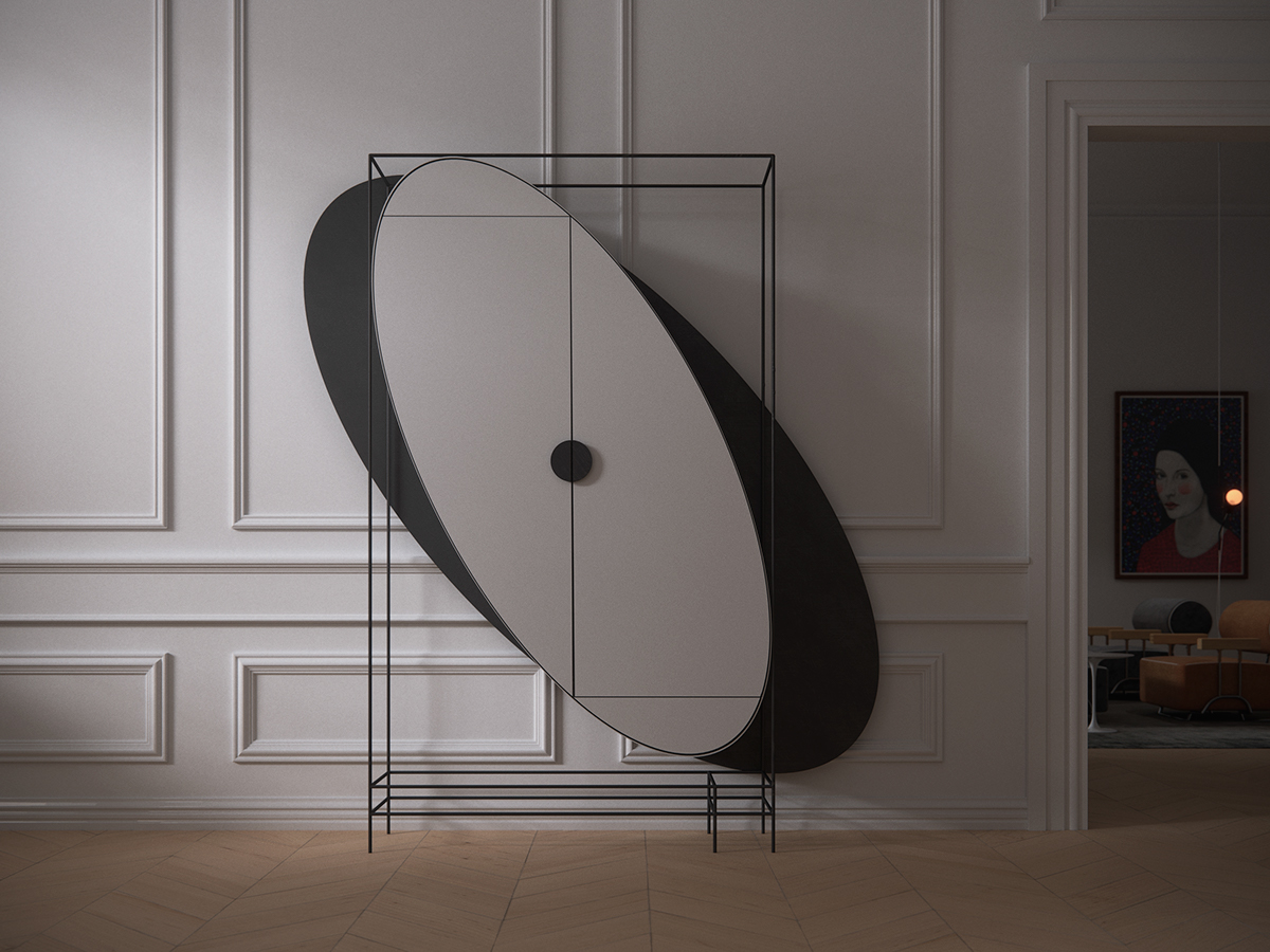 furniture，Design，wardrobe，Dubchak Dima，