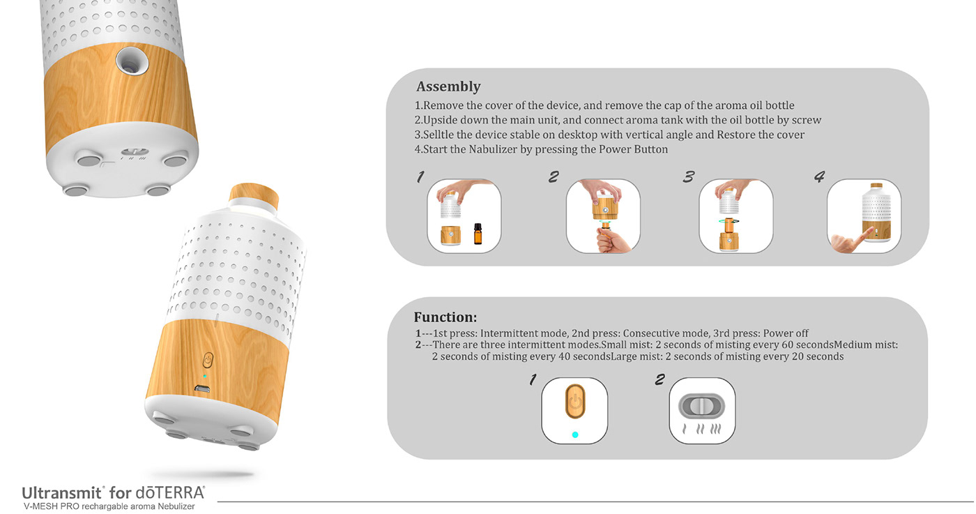 Aromatherapy，Diffuser，industrial design，product design，
