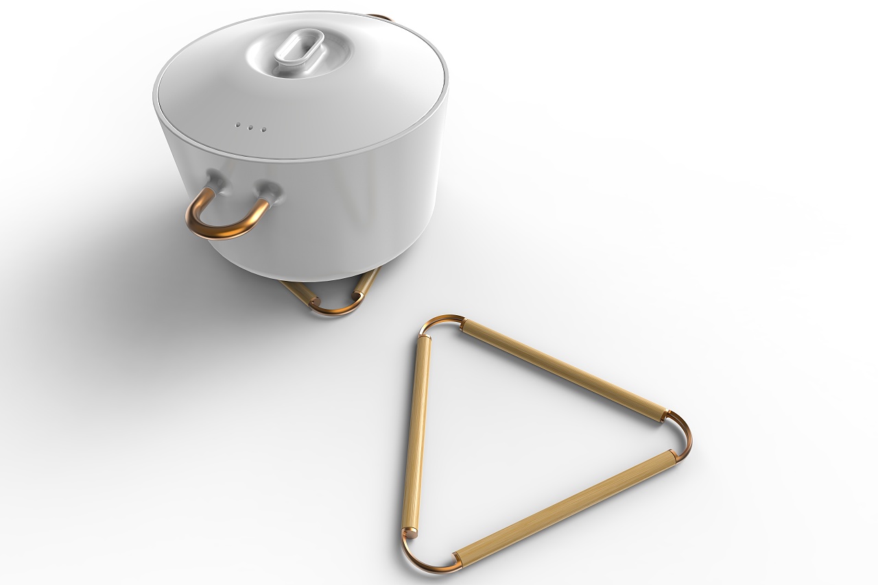 wok stand，Insulation pad，Home Furnishing，Kitchenware，pot，tableware，Bamboo，Metal，Bamboo pot mat，copper，Bamboo Angle，Bamboo，literature，life，Anti scalding，dissipate heat，constitute，esthetics，