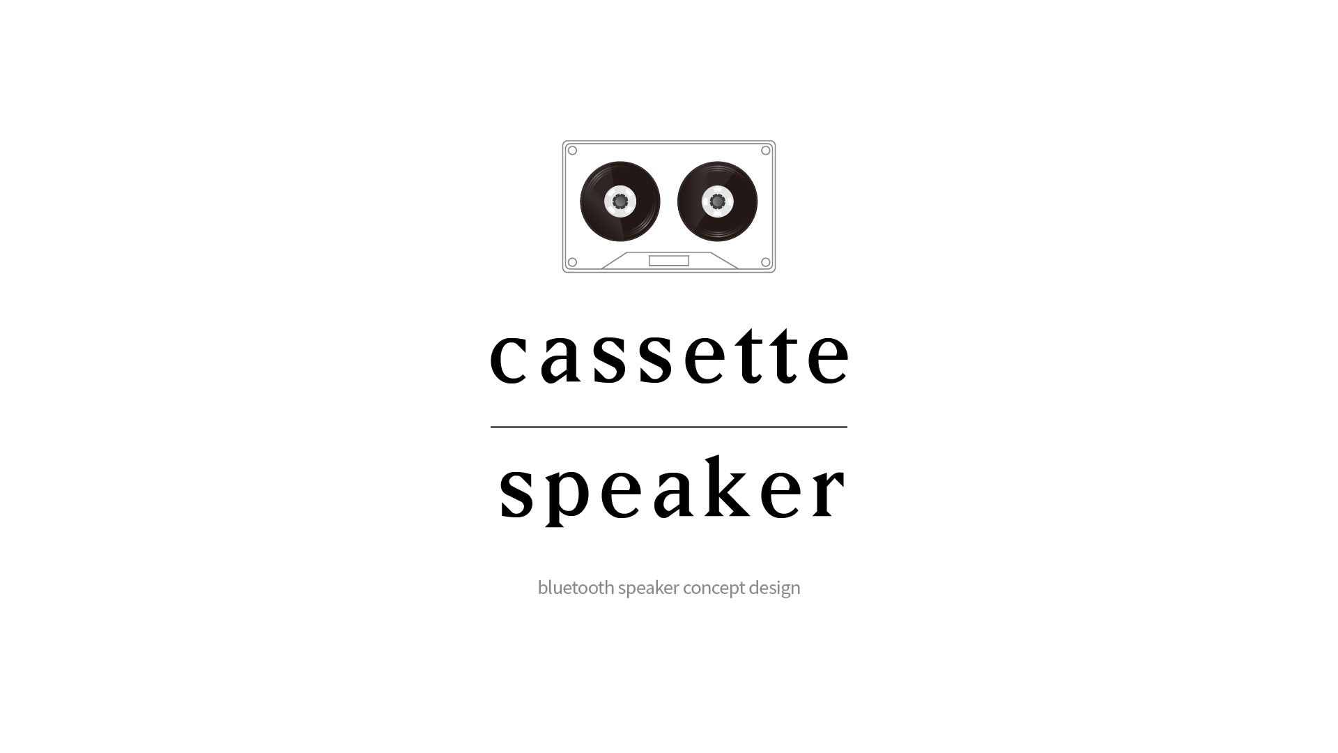 product design，Bluetooth Speaker ，cassette speake，