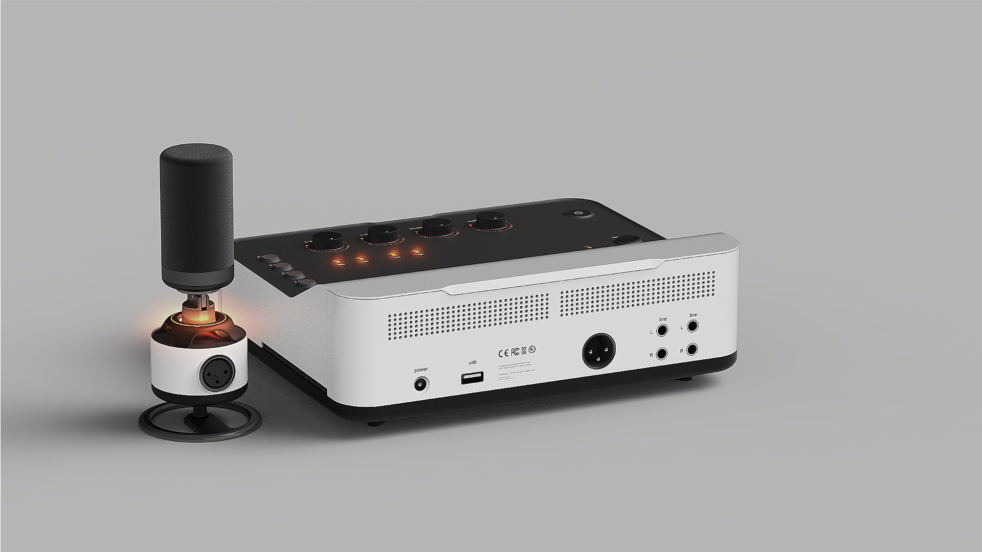 Personal broadcasting equipment，Audio Interface，intelligence，