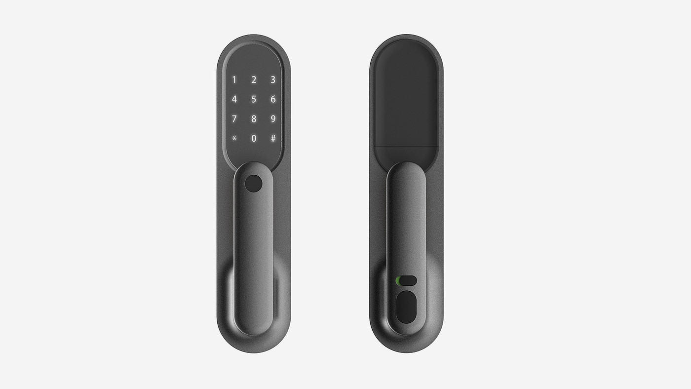 product design，Door lock，intelligence，