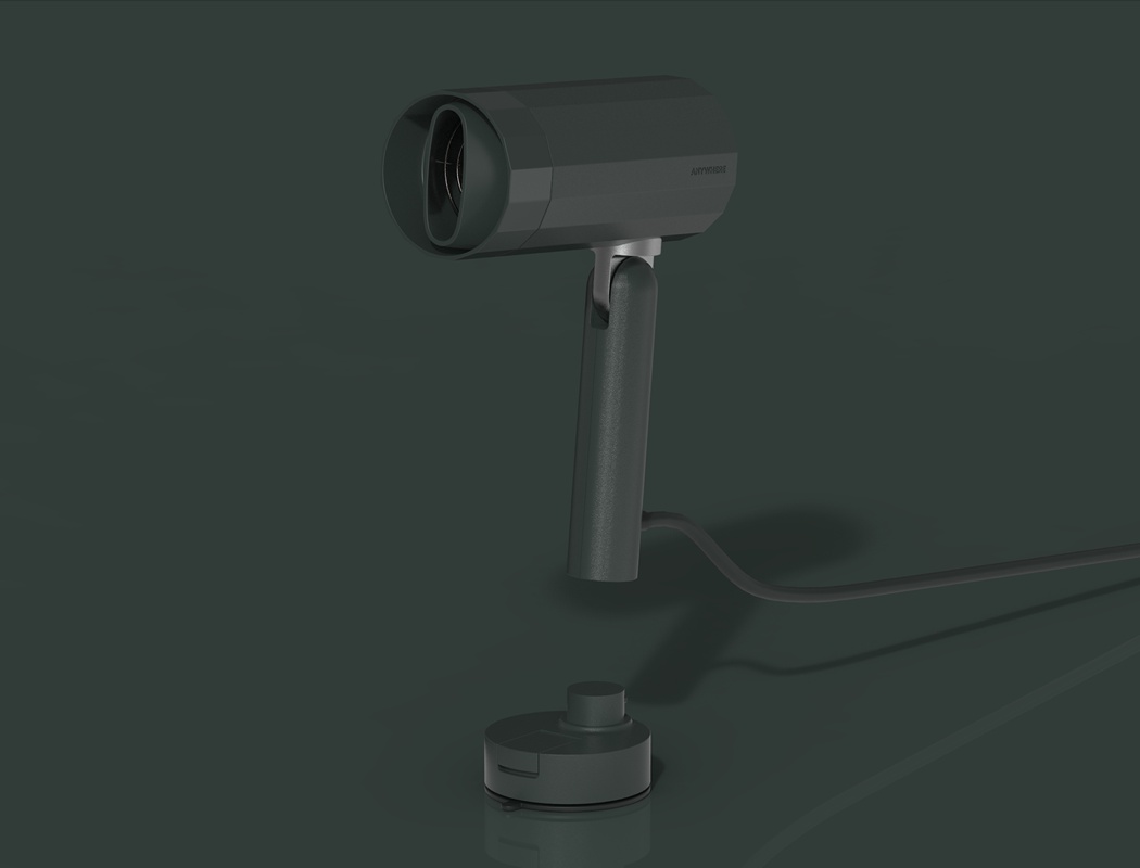 product design，industrial design，Wall hanging，hair drier，