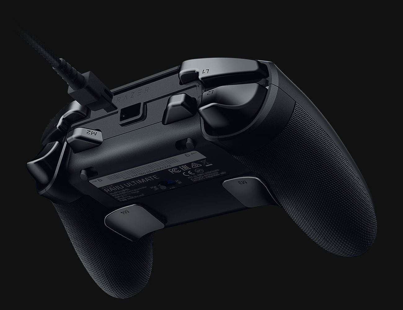 Razer Raiju，游戏手柄，黑色，