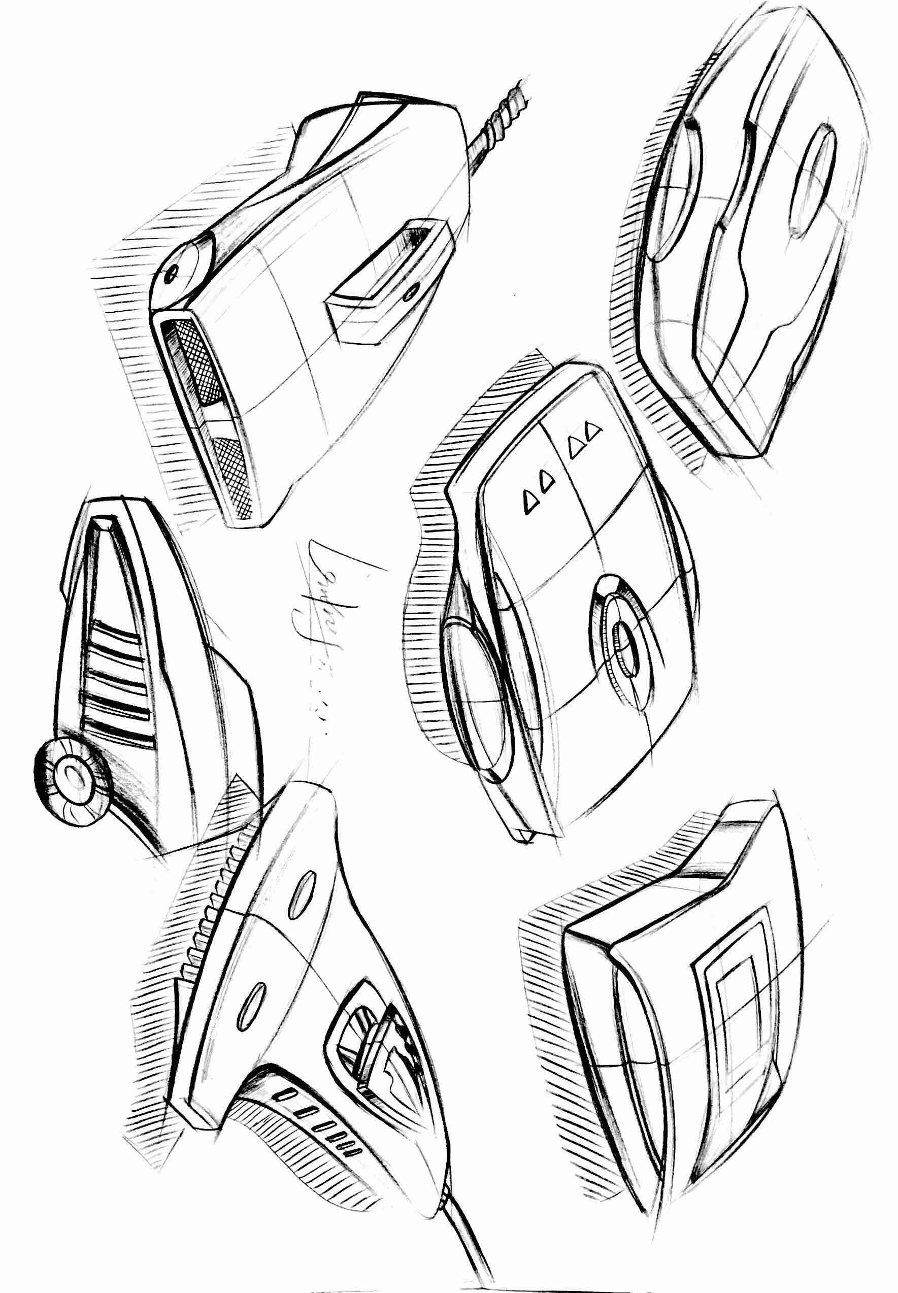 Color lead line draft，