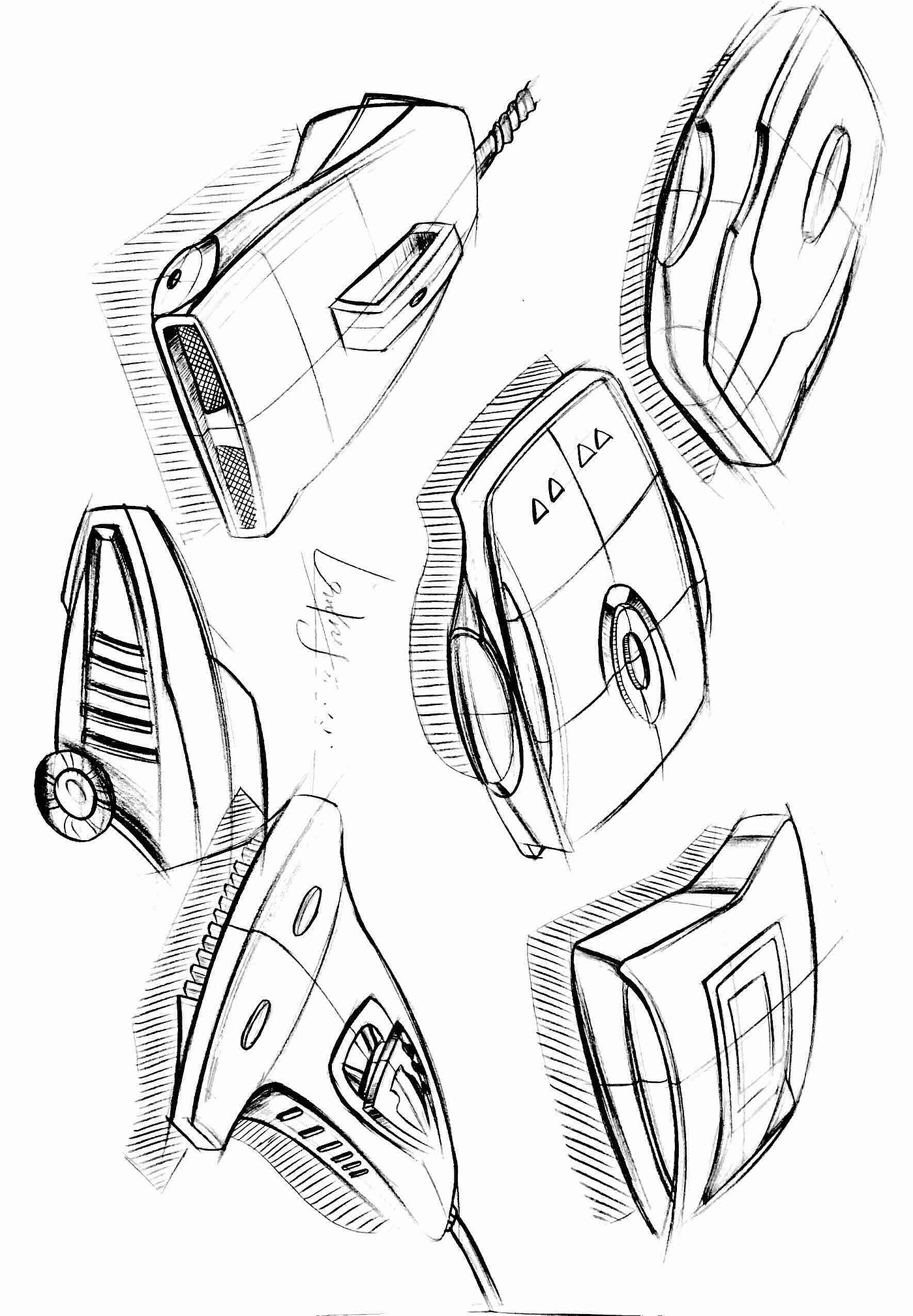 Color lead line draft，